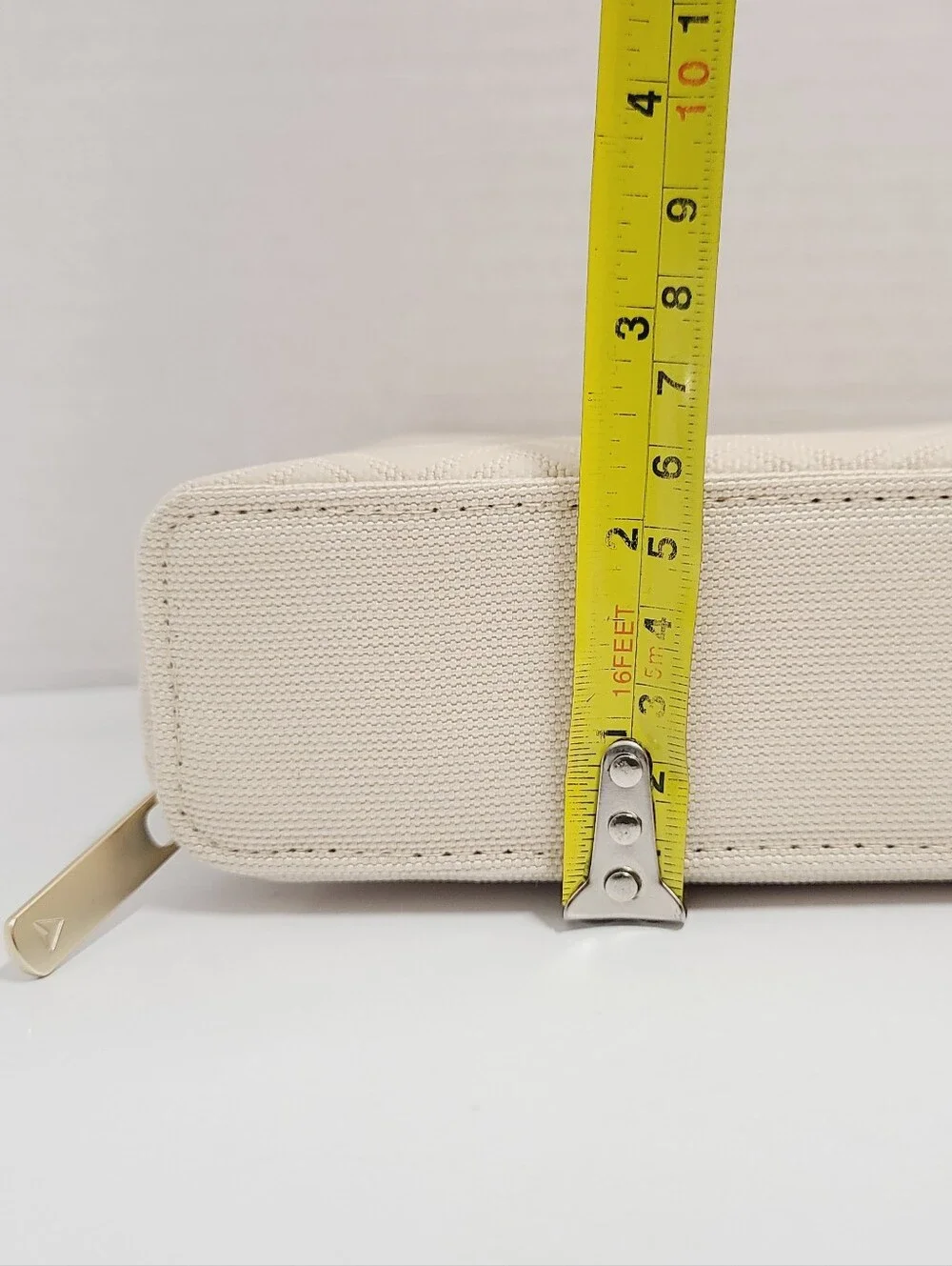 Missoni x Delta One Signature Zig-zag Accessory Makeup Zip Top Case Off White
